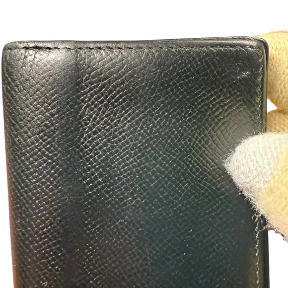 Dolce & Gabbana Black Leather Bi-fold Wallet/Card holder